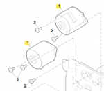 RMOTP1065FCPZ двигатель дуплекса MX2630/3050/3060/3070/3550/4050/4070