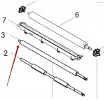 302LV94180 Ролик регистрации KYOCERA 302LV94180