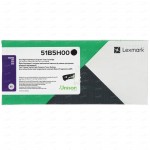 51B5H00/51B0HA0 LEXMARK Картридж Lexmark 51B5H00 8.5K Черный Return Program для MS417dn, MX417dn, MS