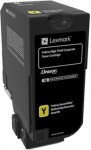 74C5HYE/74C0H40/74C5HY0 LEXMARK Картридж Lexmark с тонером желтого  цвета высокой емкости  (12 000)