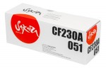 SACF230A/051 Картридж SAKURA CF230A/051 для HP и Canon, черный, 1 700 к.