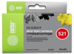 CS-CLI521Y Картридж струйный Cactus желтый (8.4мл) для Canon Pixma MP540/MP550/MP620/MP630/MP640/MP6