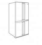 SHARP SJ-F750SP-SL/BK Запчасти для холодильника