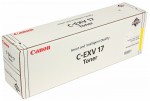 C-EXV17 Yellow Тонер C-EXV17 Y желтый