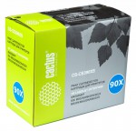 CS-CE390XS Тонер Картридж Cactus CS-CE390XS черный для HP LJ M4555